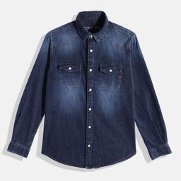 JUNIOR KILLER Boys Denim Casual Shirt-picture-46
