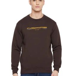 Duke Brown Coffee Regular Fit Sweatshirt-image-44