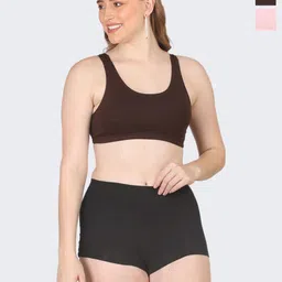 POOJA RAGENEE Pack Of 2 Full Coverage Workout Bra With All Day Comfort-picture-3