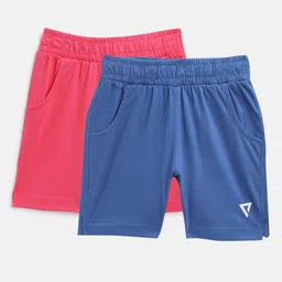 PROTEENS Girls Pack Of 2 Solid Regular Shorts-image-81