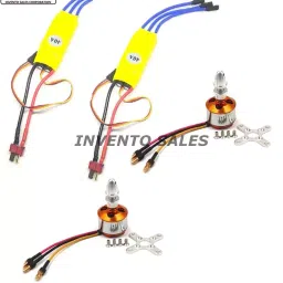 Invento 800KV Cylindrical BLDC Motor ISC 1405-1-36