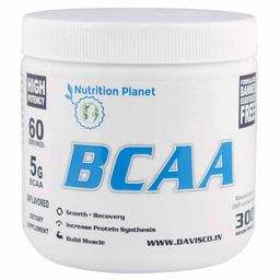 Nutrition Planet BCAA,  0.66 lb  60 Servings  Unflavoured -19