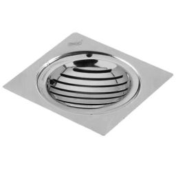 Chilly 127x127 mm Drainer/Jali Stainless Steel Glossy Finish Silver, SK-SCFCL-127-image-97
