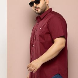Sztori Men Plus Size Pure Cotton Casual Shirt-image-68
