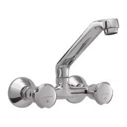 PLUMBER NECTAR Wall Mounted Sink Mixer with Swivel Spout, NEC-5104-36