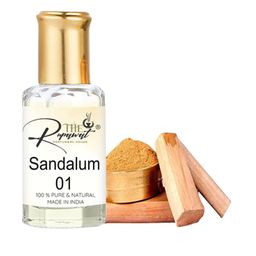 THE RUPAWAT Perfumery House Sandalum 01 Natural & Alcohol Free Attar - 12 ml-image-75