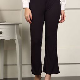 Smarty Pants Women Comfort Skinny Fit High-Rise Lint Free Trousers-picture-25