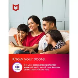 McAfee Total Potection Antivirus Use for 3 PC 1 Year Validity image 3