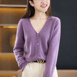StyleCast Women V-Neck Cardigan-image-100