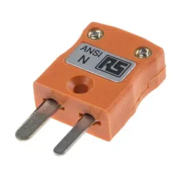 RS PRO In-Line Thermocouple Connector for Type N Thermocouple Miniature Size ANSI Standard, 7691105-picture-32