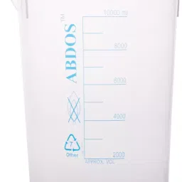 Abdos P50708 Polymethylpentene 10000 ml Beaker-14