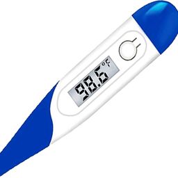 Sara+Care Flexible Tip Digital Thermometer – Mercury-Free, Fast & Accurate with Transparent Storage Case image 4