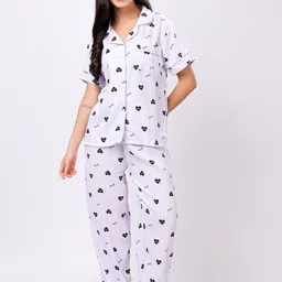 Dreambe Women Printed Night suit-picture-38