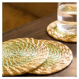 Byora Homes Sabai Grass Orbit Coasters Set of 4 - 0.12 kgs-19