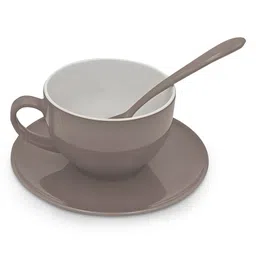 Superware Melamine Breakfast Mug - Peanut Two Tone (Set of 3)-picture-18