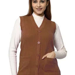 Hifzaa Women Woollen Cardigan-image-52