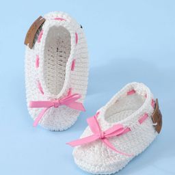 FUNKRAFTS Girls Handmade Crochet Booties-image-78