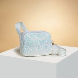 Pantaloons Junior Pink Embellished Medium Cross Body Bag-47