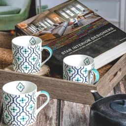 Goodhomes White Bone china Tea & Coffee Mug - Set of 6-image-55