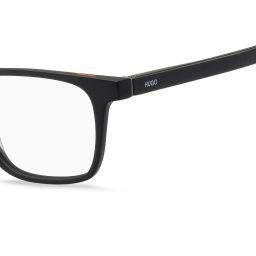 HUGO Black Rectangular Eye Frames for Men image 4