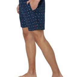 Simon Carter London Navy Printed Regular Fit Boxer Shorts image 3