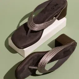 Inc.5 Women's Pewter Thong Sandals-picture-17