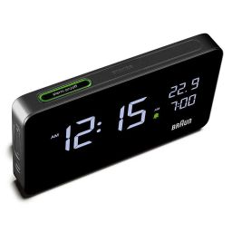 Braun Black Classic Large Analog Wall Clock With Silent Sweep Movement image 4