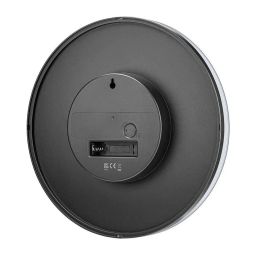 Braun Black Digital Alarm Clock With Snooze & Negative LCD Display image 4
