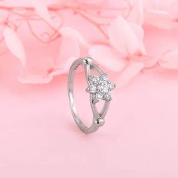 GIVA 925 Sterling Silver Geranium Ring Fixed Size For Women-image-87