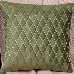 TANLOOMS Green Velvet Square Cushion Covers-image-98