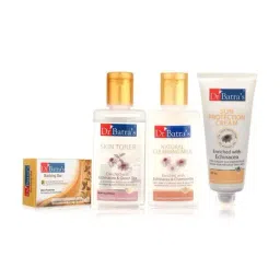 Dr Batra's Skin Toner, Cleansing Milk, Sun Protection Cream & Skin Protection Bathing Bar-48