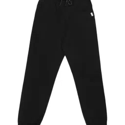 Red Tape Kids Black Cotton Joggers-image-30