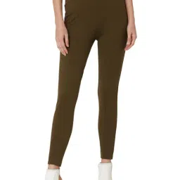 Vero Moda Olive High Rise Leggings-image-82