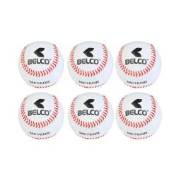 Belco White PVC Competition Grade Baseball (Pack of 6)-image-63