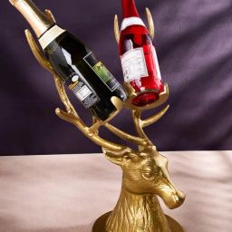 Gibox Gold Aluminium Wine Stand-image-63