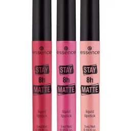 Essence Stay 8h Matte Liquid Lipstick (Pack of 3)-15