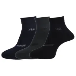 Dollar Multi Cotton Self Pattern Socks - Pack of 3-picture-29