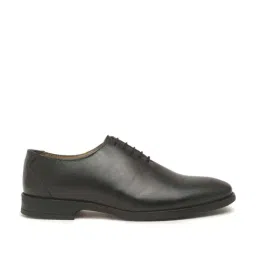 Teakwood Leathers Men's Black Oxford Shoes-image-17