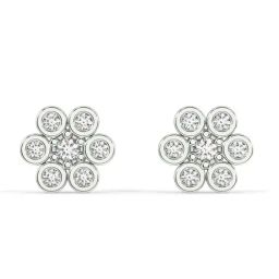 Silvermist 925 Sterling Silver Luna Tiny Stud Earrings for Women & Girls-picture-24