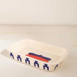 Freedom Tree Burgundy Sun Watcher Ceramic Baking Dish-image-36