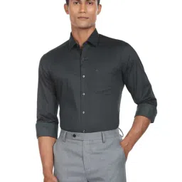 Arrow Black Cotton Slim Fit Printed Shirt-picture-17