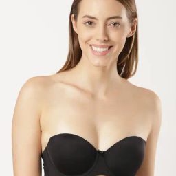 Jockey 1831 Women's Under-Wired Padded Soft Touch Microfiber Nylon Elastane Multiway Strapless Bra-46