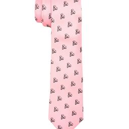 The Tie Hub Men Printed Skinny Tie-picture-2