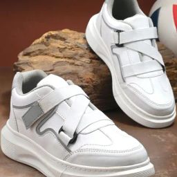 Giorgio Women's White & Grey Sneakers-image-39