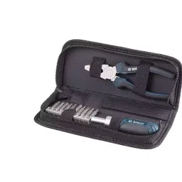 Bosch 15 Pcs Blue Canvas Multifunction Mixed Set 2607017544 image 1