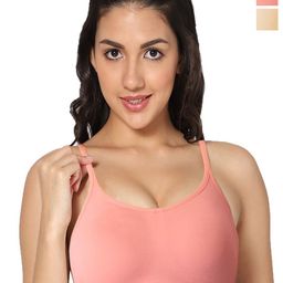 In Care Pack Of 2 Full Coverage Heavily Padded Cotton Workout Bras With All Day Comfort-picture-16