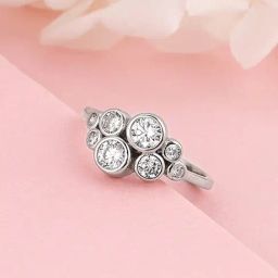 GIVA 925 Sterling Silver CarIna Ring Fixed Size For Women-image-61