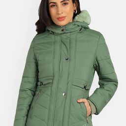 ELLIPSE Women Fur Hooded Padded Jacket-picture-57