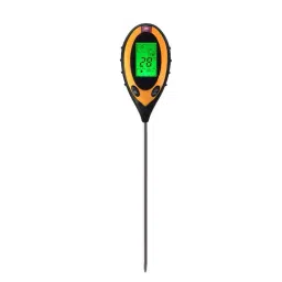 FreshDcart 4-in-1 Hydroponic Soil Ph Tester Moisture Meter for Soil testing Machine with Sensor Prob-23