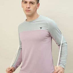Technosport Colourblocked Slim Fit T-shirt-picture-54